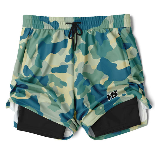WhErE ThOu Go CaMo WoMeN's AnD mEnS 2 iN 1 sHoRtS
