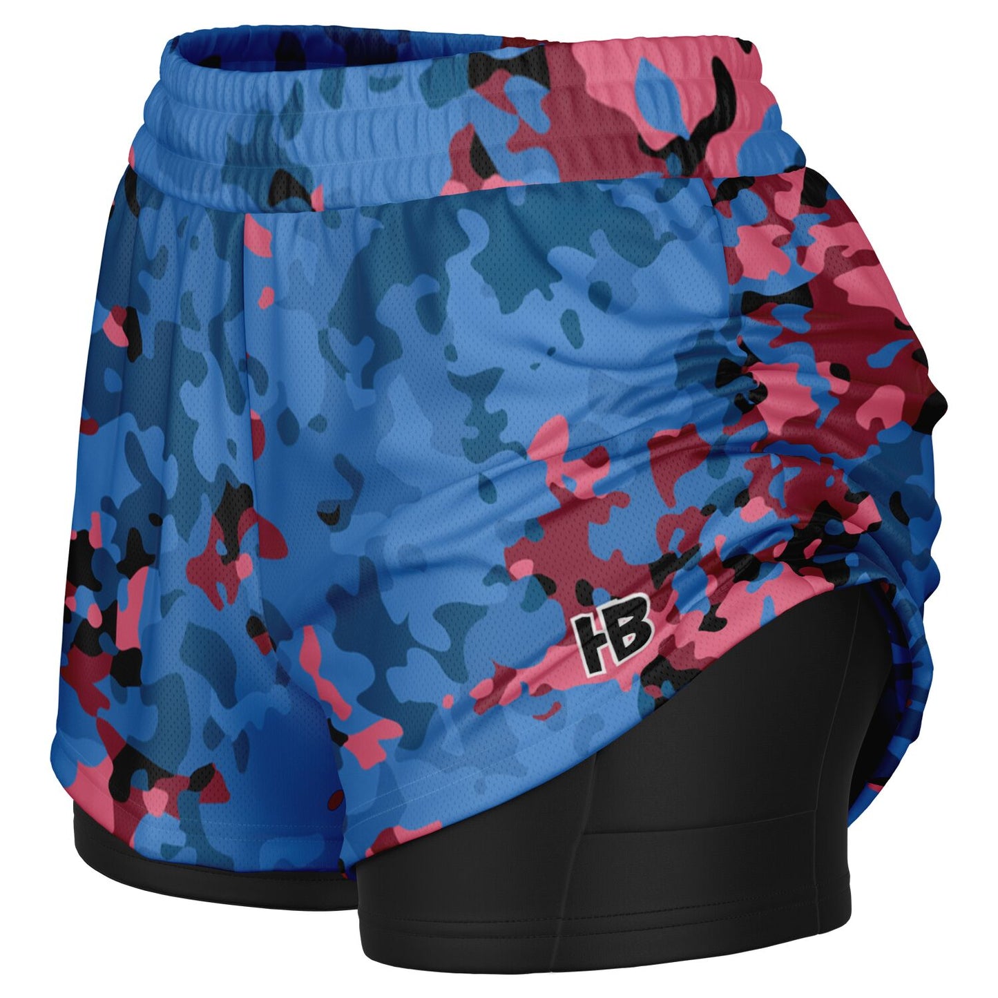 piNkY gLiTcHy WoMeN aNd MeN CaMo 2 In 1 ShOrTs