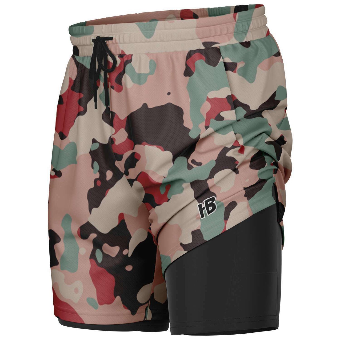 OuT tHeRe MeNs aNd WomEns 2 In 1 ShOrTs