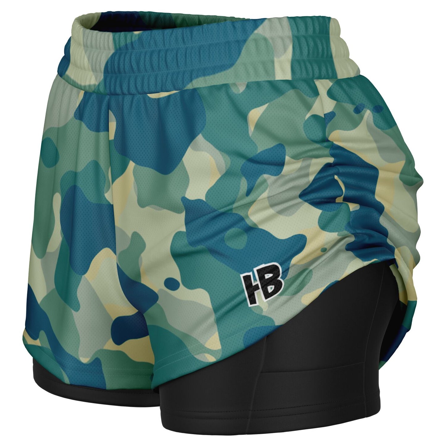 WhErE ThOu Go CaMo WoMeN's AnD mEnS 2 iN 1 sHoRtS